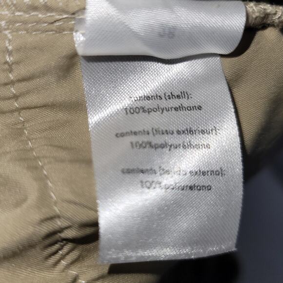 WeWoreWhat Vegan Leather Kick Flare Pants Oat 28 MSRP $128 Street Style Chic - Picture 11 of 12